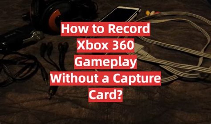 Can I record my gameplay on Xbox 360?