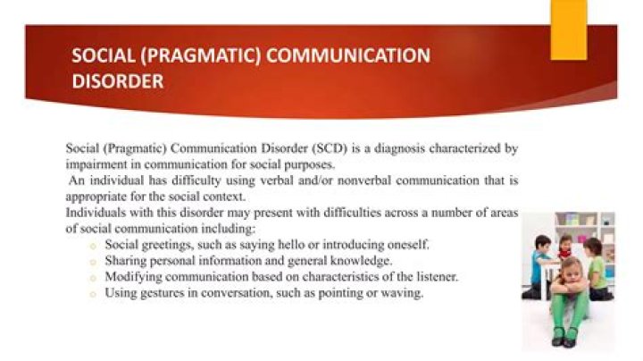 Can social pragmatic communication disorder cure?