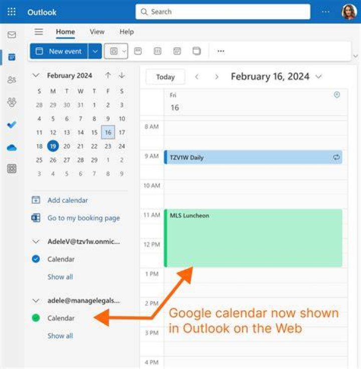 Can you export an Outlook calendar to Google?