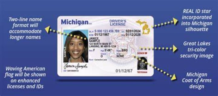 Does Michigan require a state controlled license number?