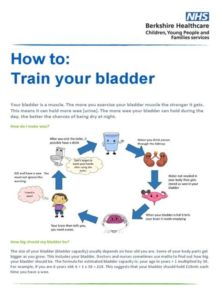 How can a man train his bladder?