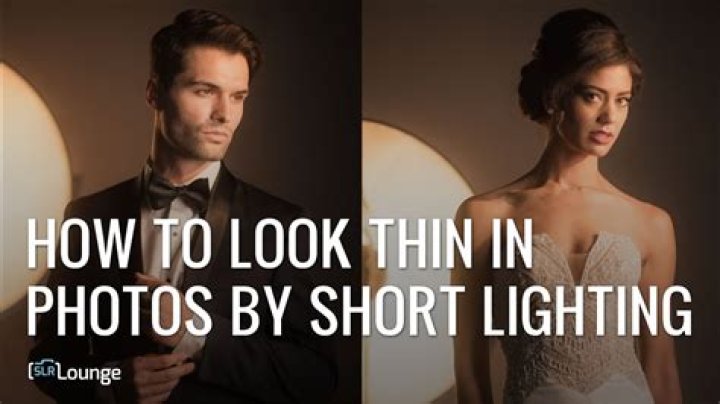 How can I look thinner in a wedding photo?