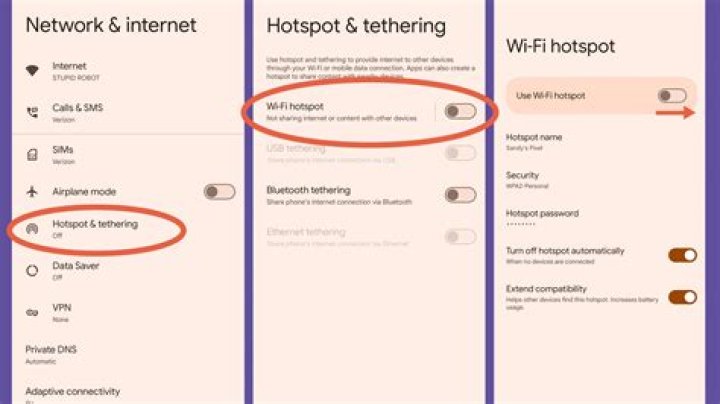 How can I use idea net setter as WiFi hotspot?