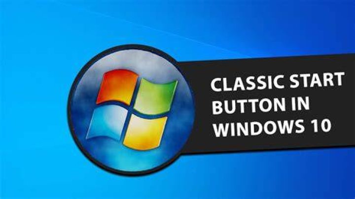 How do I get the Start button back on Windows 10?