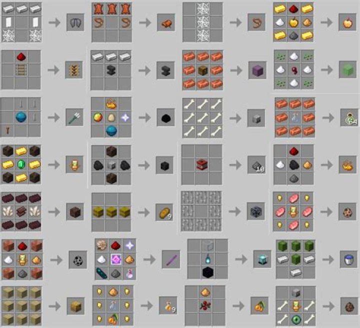 How many recipes are in Super Paper Mario?