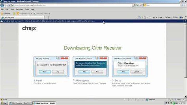 Is Citrix Receiver compatible with Windows XP?
