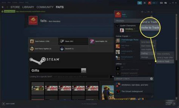 Is it possible to trade Steam games?