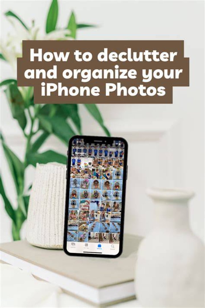 Is there an app to organize photos on iPhone?