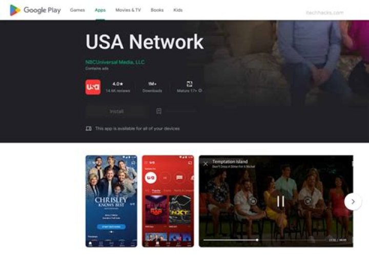 Is USA Network app down?
