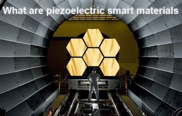 What are piezoelectric smart materials?