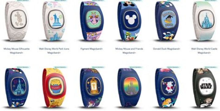 What colors are available for Disney MagicBands?