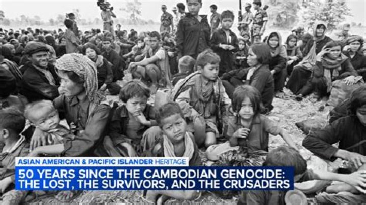 What factors contributed to the Cambodian genocide?