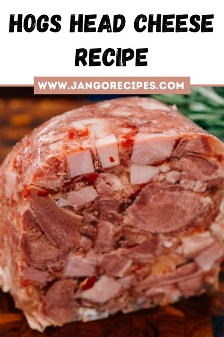 What goes on a head cheese sandwich?