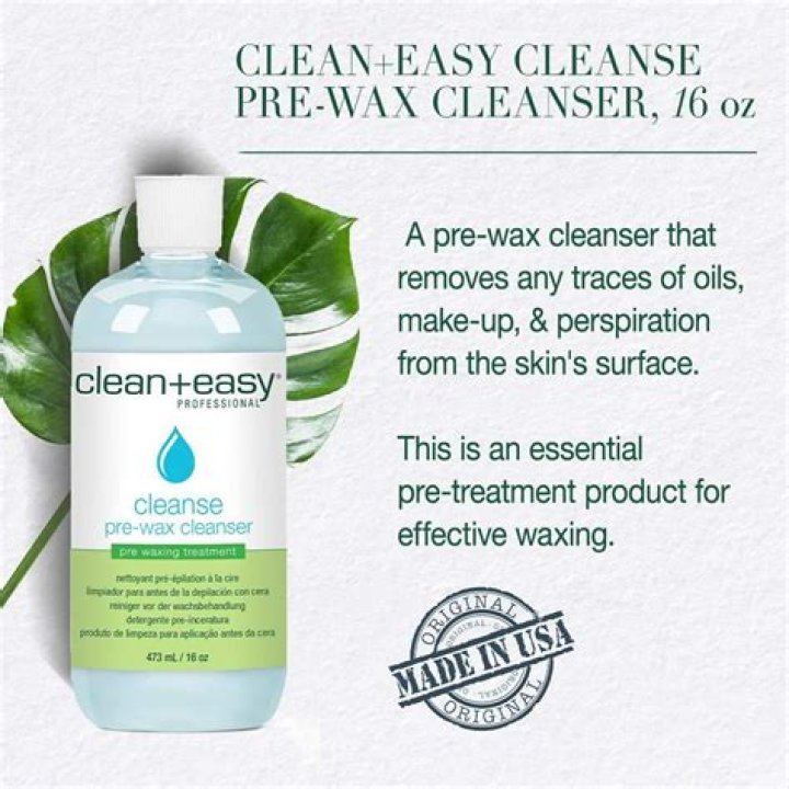 What is a pre wax cleanser?