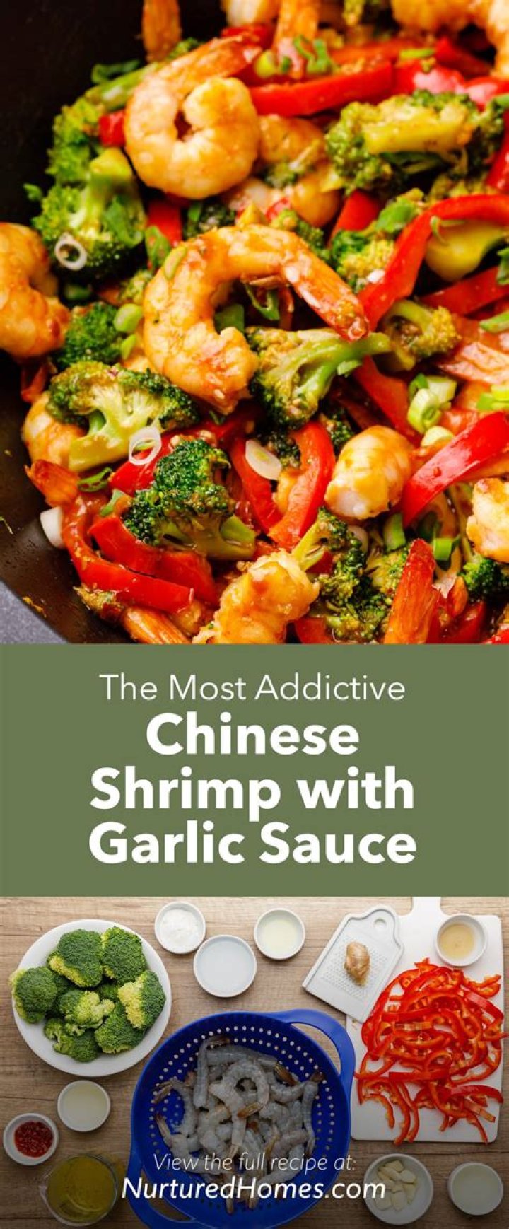What is in shrimp and garlic sauce?