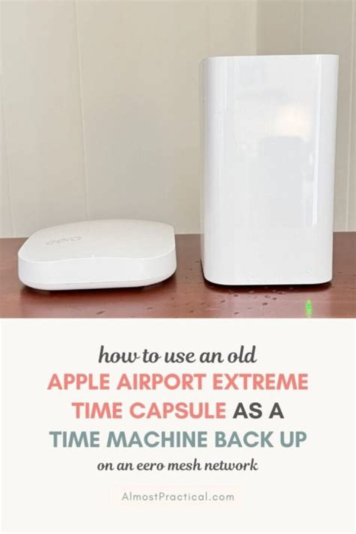What is the Apple Time Capsule used for?