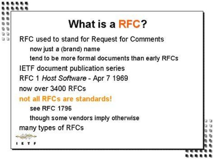 What is the RFC for HTTP?