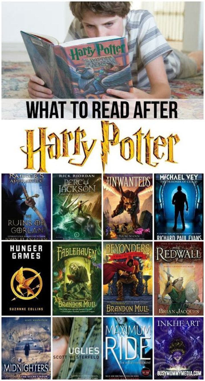 What should a 12 year old read after Harry Potter?