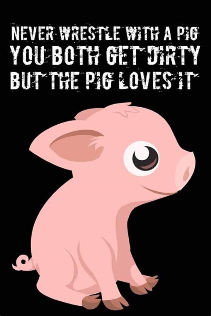 What would a pig say?