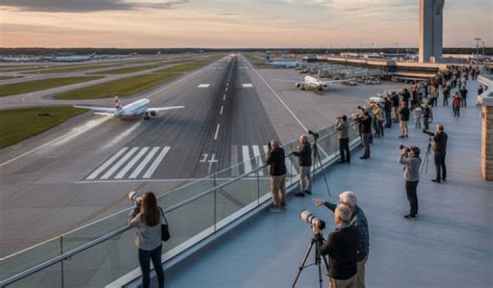 Where can I watch planes at Charlotte?