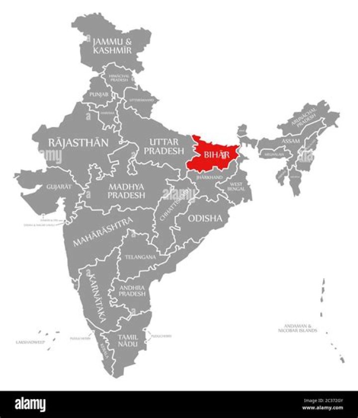Where is Bihar located in India?