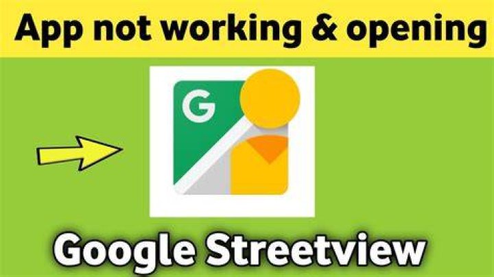 Why is Google Street View not working on iPhone?